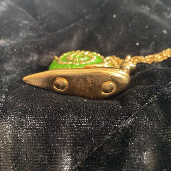 ♠️kate spade♠️ snail 🐌 long statement necklace - Picture 7 of 7